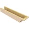 Ekena Millwork 6in. W x 4in. H x 28in. L Huntington Woodgrain TimberThane Rafter Tail, Primed Tan RFTUR06X04X28HUNRCPR - alternate 6